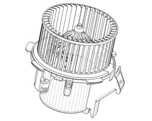 Kachelventilator Mahle Original AB 41 000P
