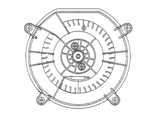 Kachelventilator Mahle Original AB 69 000P
