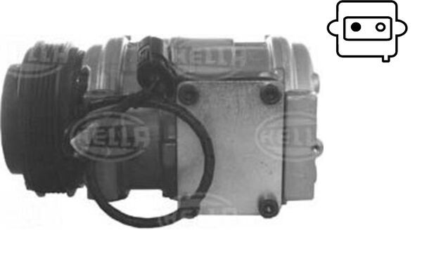 Airco compressor Mahle Original ACP 798 000S