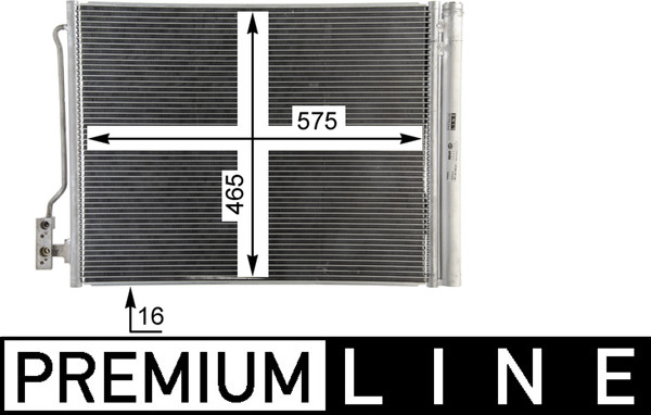 Airco condensor Mahle Original AC 67 000P