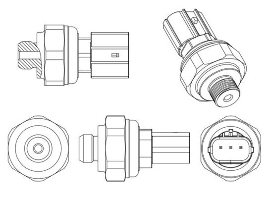 Airco hogedrukschakelaar Mahle Original ASE 10 000P