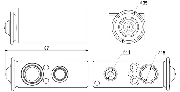 Airco expansieklep Mahle Original AVE 18 000P