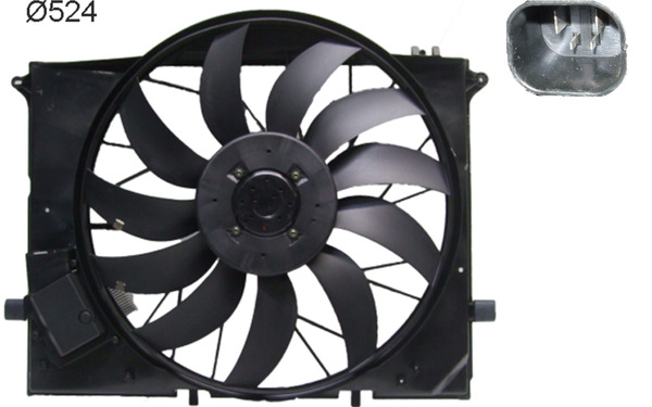Ventilatorwiel-motorkoeling Mahle Original CFF 172 000S