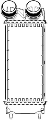 Interkoeler Mahle Original CI 366 000P