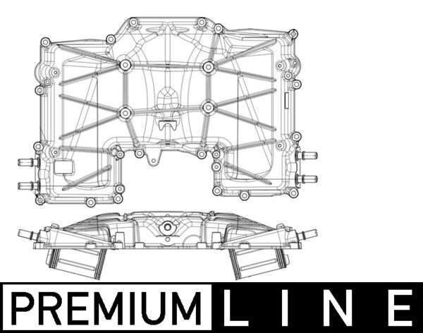 Interkoeler Mahle Original CI 409 000P