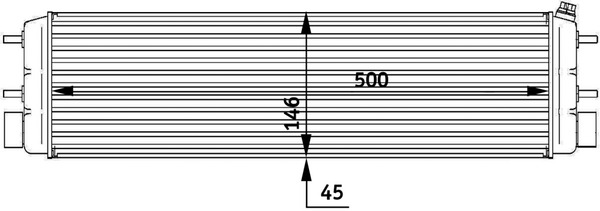 Oliekoeler motorolie Mahle Original CLC 59 000P