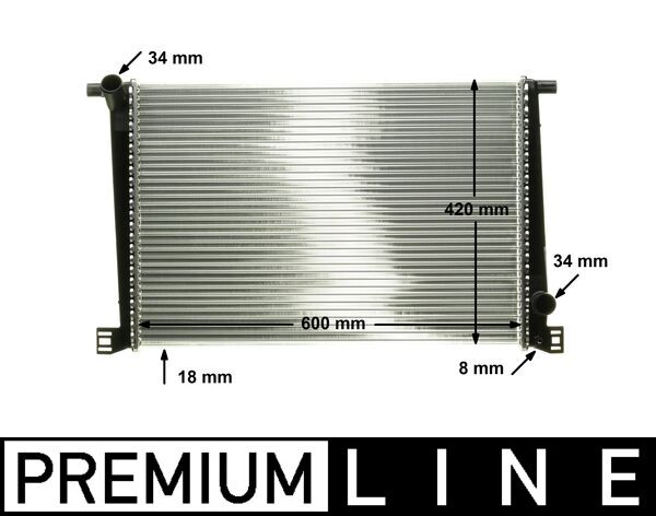 Radiateur Mahle Original CR 1123 000P