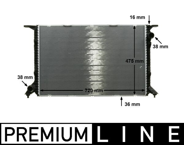 Radiateur Mahle Original CR 1132 000P
