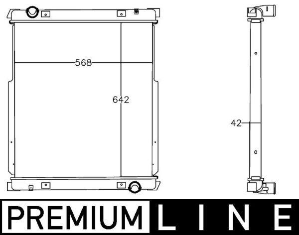 Radiateur Mahle Original CR 1215 000P