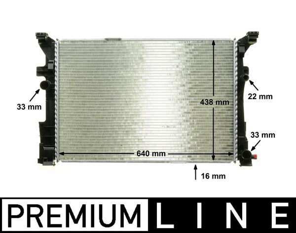 Radiateur Mahle Original CR 2169 000P