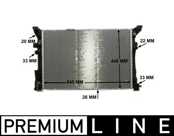 Radiateur Mahle Original CR 2170 000P