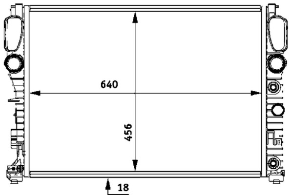 Radiateur Mahle Original CR 512 000S