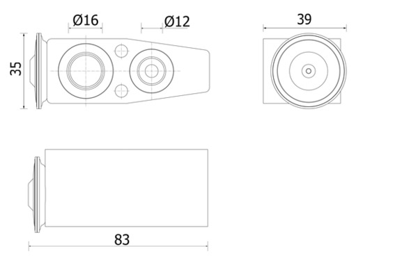 Airco expansieklep Mahle Original AVE 142 000P
