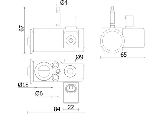 Airco expansieklep Mahle Original AVE 144 000P