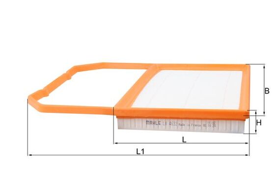 Luchtfilter Mahle Original LX 4632