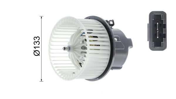 Kachelventilator Mahle Original AB 120 000P