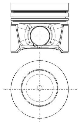 Zuiger Mahle Original 028 PI 00179 000