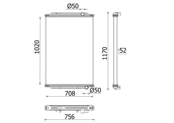 Radiateur Mahle Original CR 2742 000P