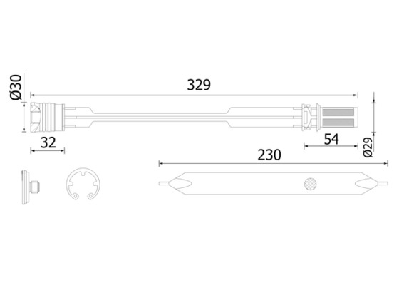 Airco droger/filter Mahle Original AD 319 000S