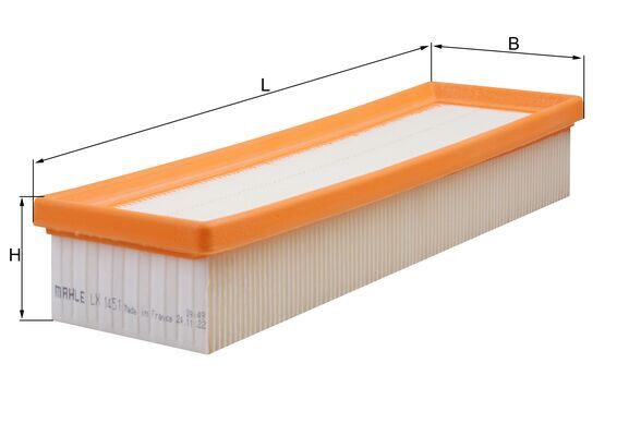 Luchtfilter Mahle Original LX 1451