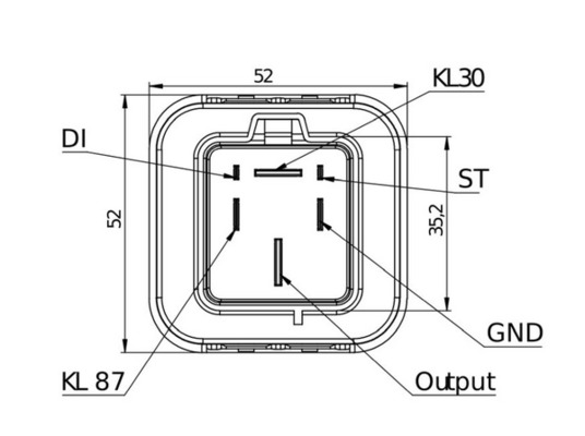 Regeleenheid, gloeitijd Mahle Original MHG 76