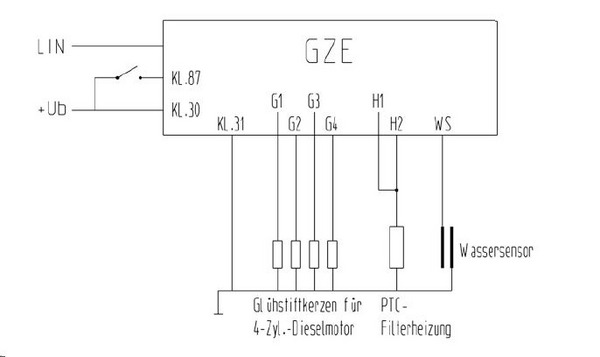 Regeleenheid, gloeitijd Mahle Original MHG 84