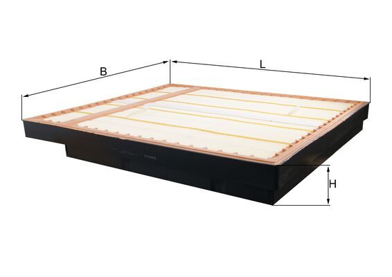 Luchtfilter Mahle Original LX 747