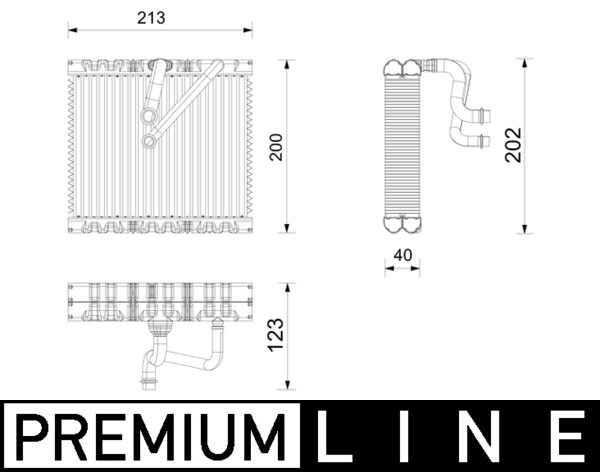 Verdamper, airconditioning Mahle Original AE 270 000P