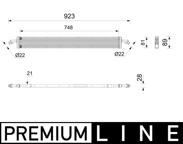 Radiateur Mahle Original CR 2807 000P