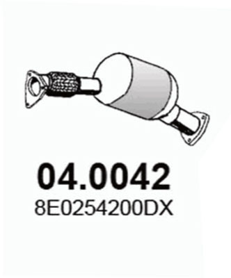 Katalysator Asso 04.0042