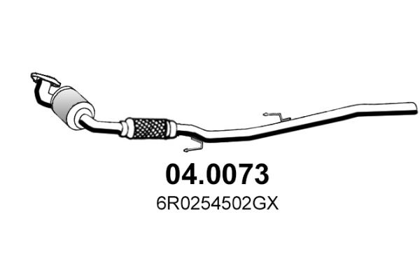 Katalysator Asso 04.0073
