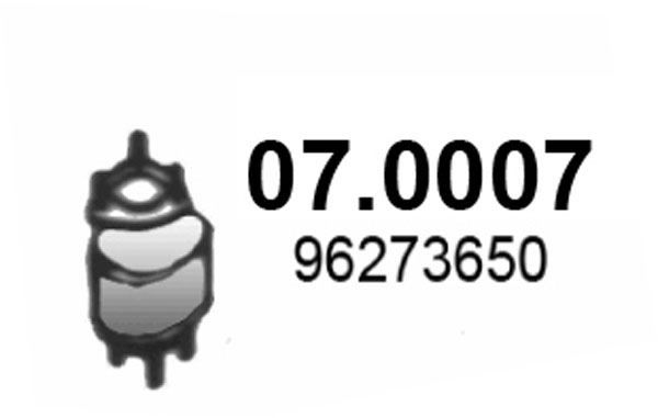Katalysator Asso 07.0007