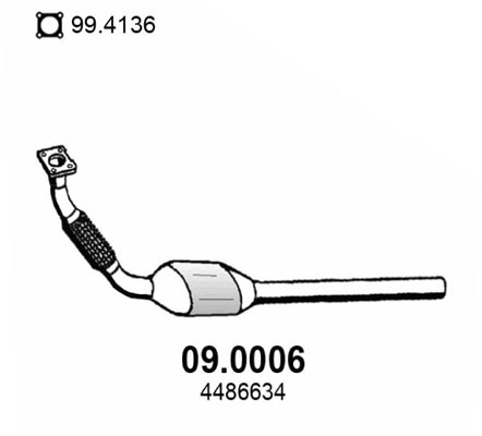 Katalysator Asso 09.0006