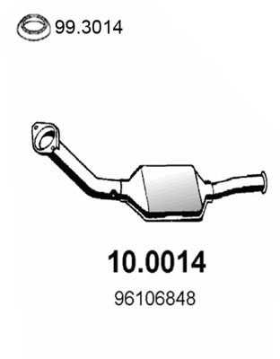 Katalysator Asso 10.0014