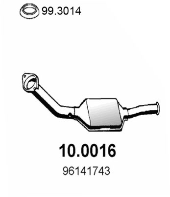 Katalysator Asso 10.0016