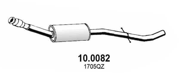 Katalysator Asso 10.0082