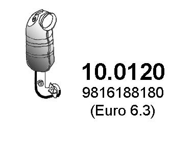 Katalysator Asso 10.0120