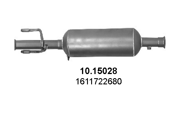 Roetfilter, uitlaatinstallatie Asso 10.15028