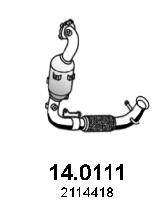 Katalysator Asso 14.0111