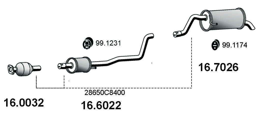 Katalysator Asso 16.0032