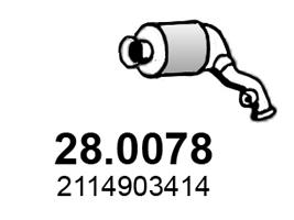 Katalysator Asso 28.0078