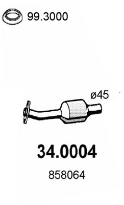 Katalysator Asso 34.0004
