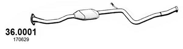 Katalysator Asso 36.0001