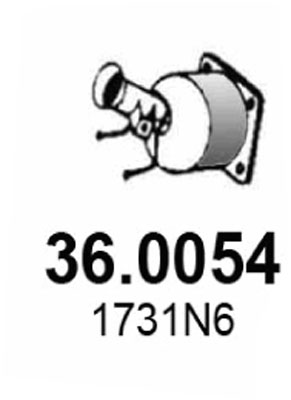 Katalysator Asso 36.0054