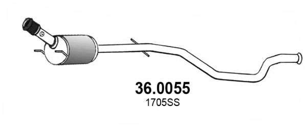 Katalysator Asso 36.0055