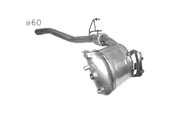 Roetfilter, uitlaatinstallatie Asso 58.15007