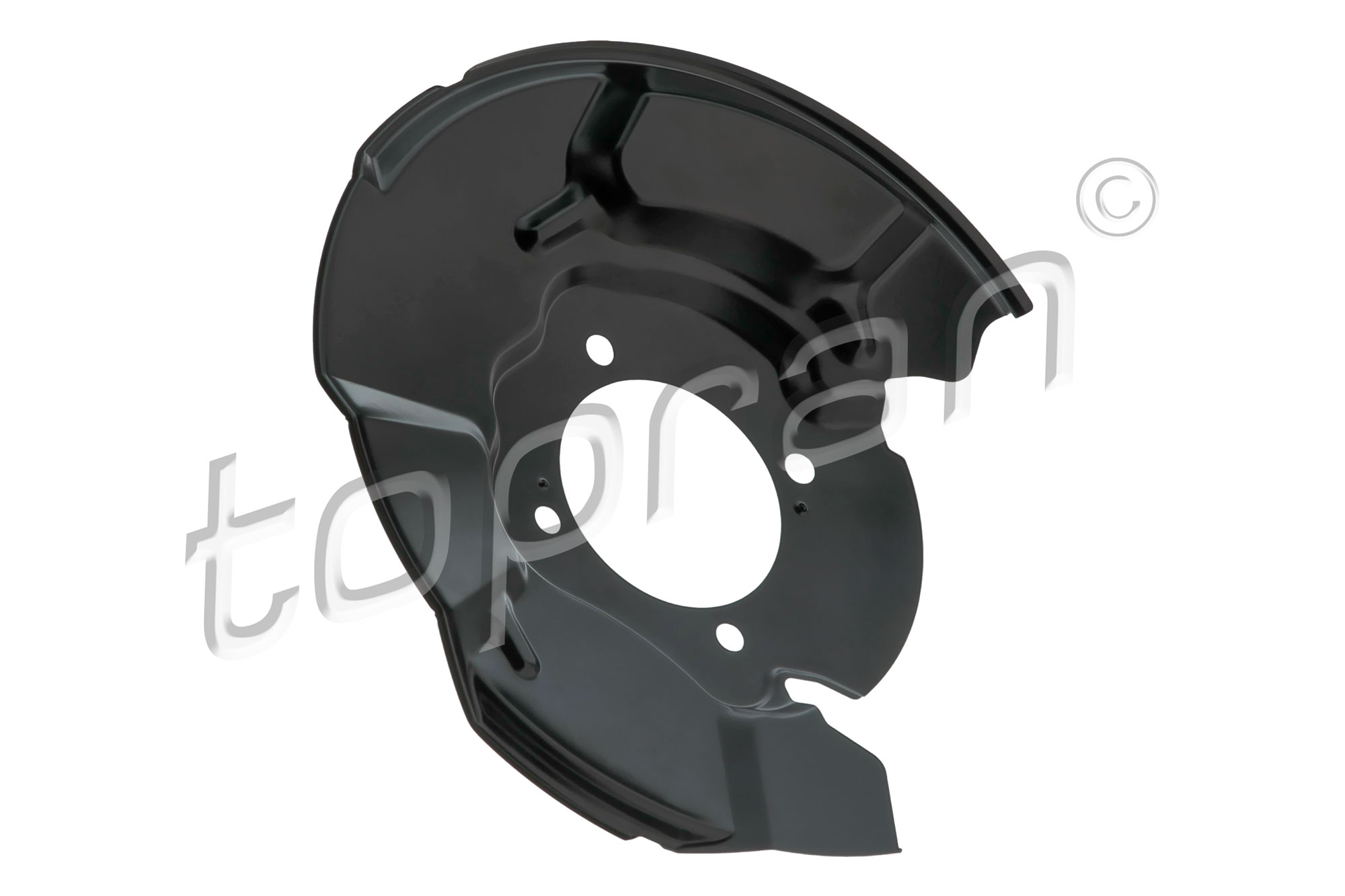 Dekplaat, remschijf Topran 601 787