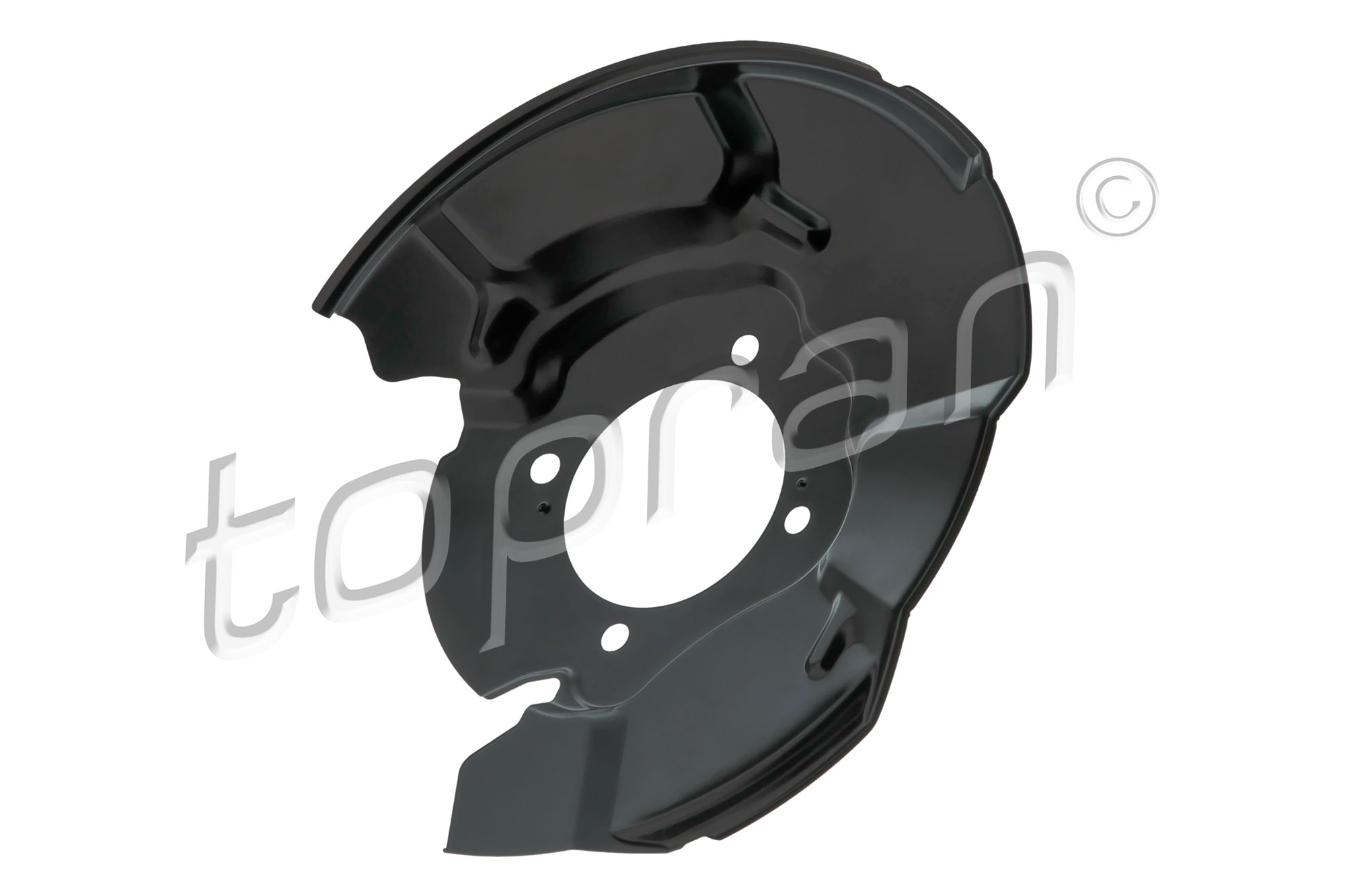 Dekplaat, remschijf Topran 601 788