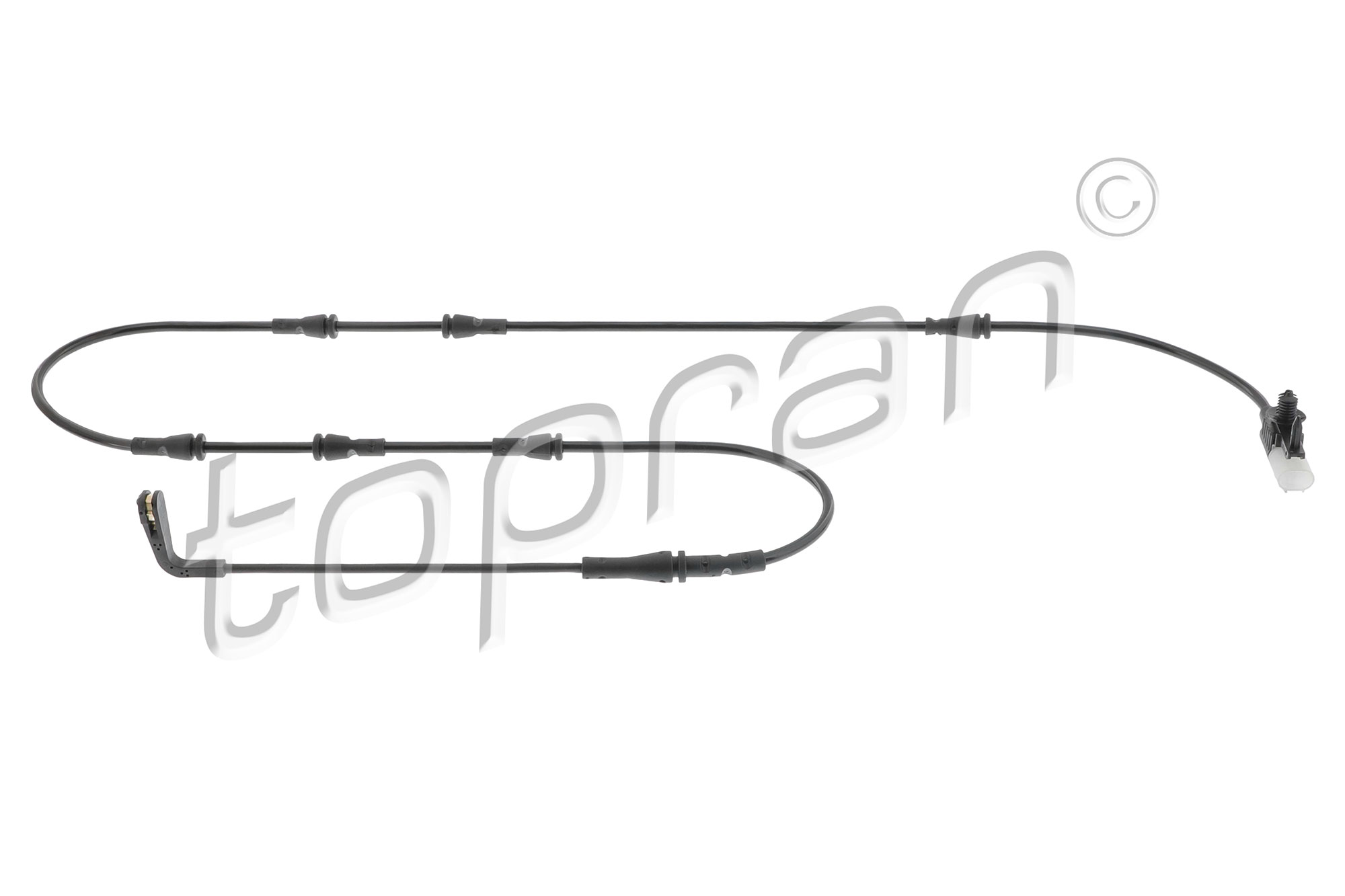 Waarschuwingscontact, remvoering-/blokslijtage Topran 602 012