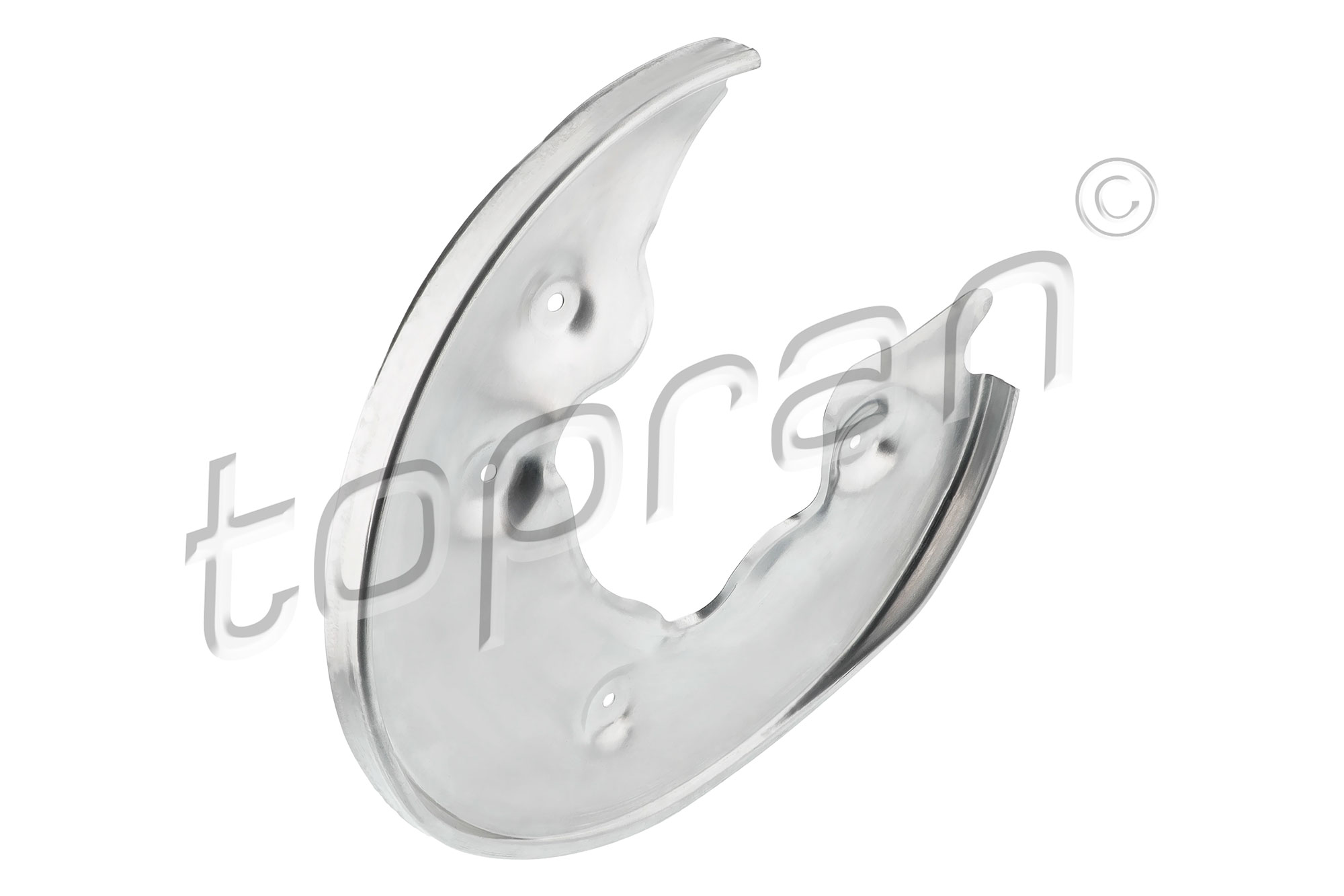 Dekplaat, remschijf Topran 116 836